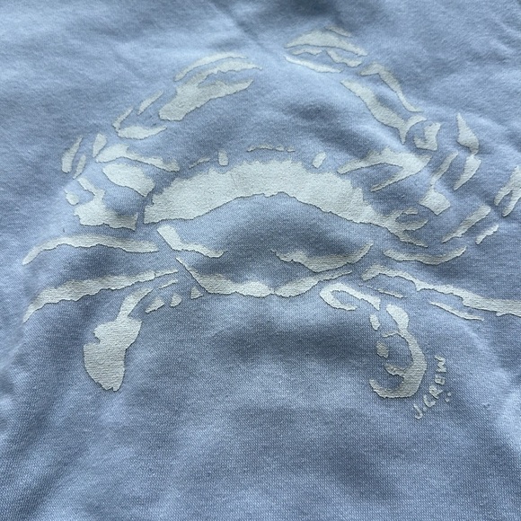 NWT J. Crew Factory Crab Fleece Crewneck Sweatshirt size Small - Picture 4 of 7